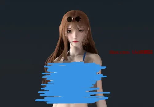 【人物卡】阳光女孩Namei 单人物分享-VAM资源