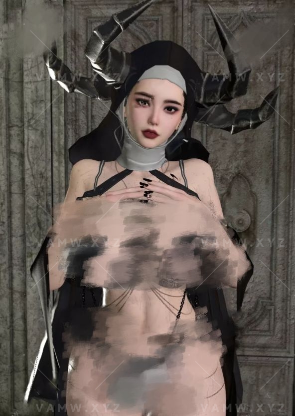 [VAM人物Looks]真实女友游戏KONG.KONG黑暗修女 - 3A资源站-3A资源站