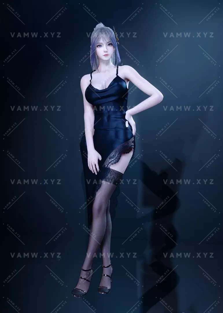 [VAM人物Looks]真实女友游戏呆萌妹妹 - 3A资源站-3A资源站