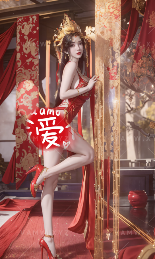 李慕婉AI作图婚服卧室HD186P 1050MB ai202408022118 - 3A资源站-3A资源站