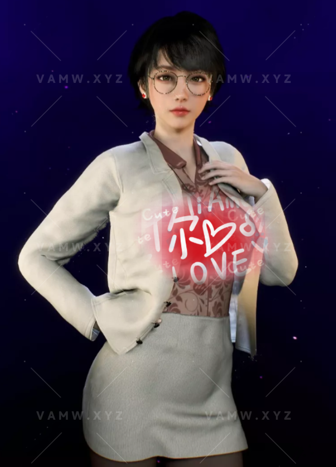 [人物]VR真实女友游戏人物卡 private_secretary–女秘书 - 3A资源站-3A资源站