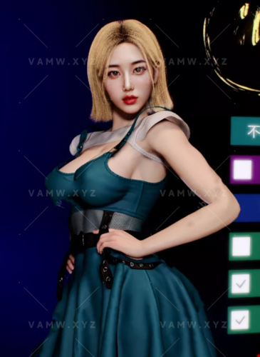 [人物]VR真实女友游戏人物卡 happy.h023.1-VAM资源