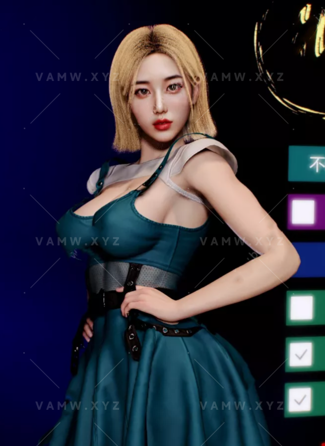 [人物]VR真实女友游戏人物卡 happy.h023.1 - 3A资源站-3A资源站
