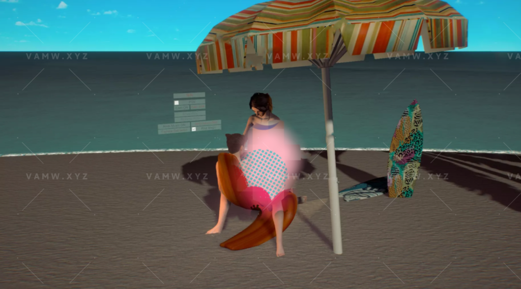 [场景]VR真实女友游戏场景 C&G-STUDIO.QD-BeachRocker - 3A资源站-3A资源站