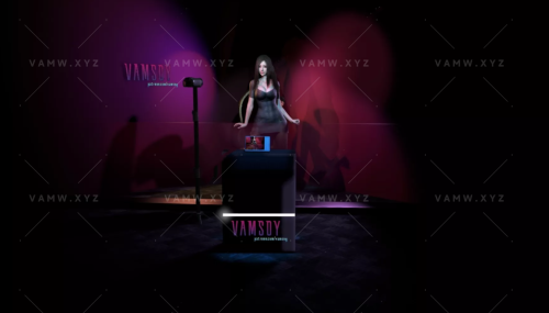 [场景]VR真实女友游戏场景 Behind_the_curtain_2-VAM资源