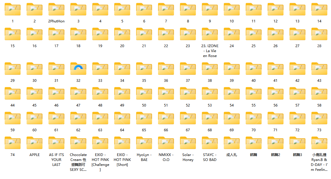 [VAM舞蹈] VMD资源 88部韩舞MMD资源 3.72G-VAM资源
