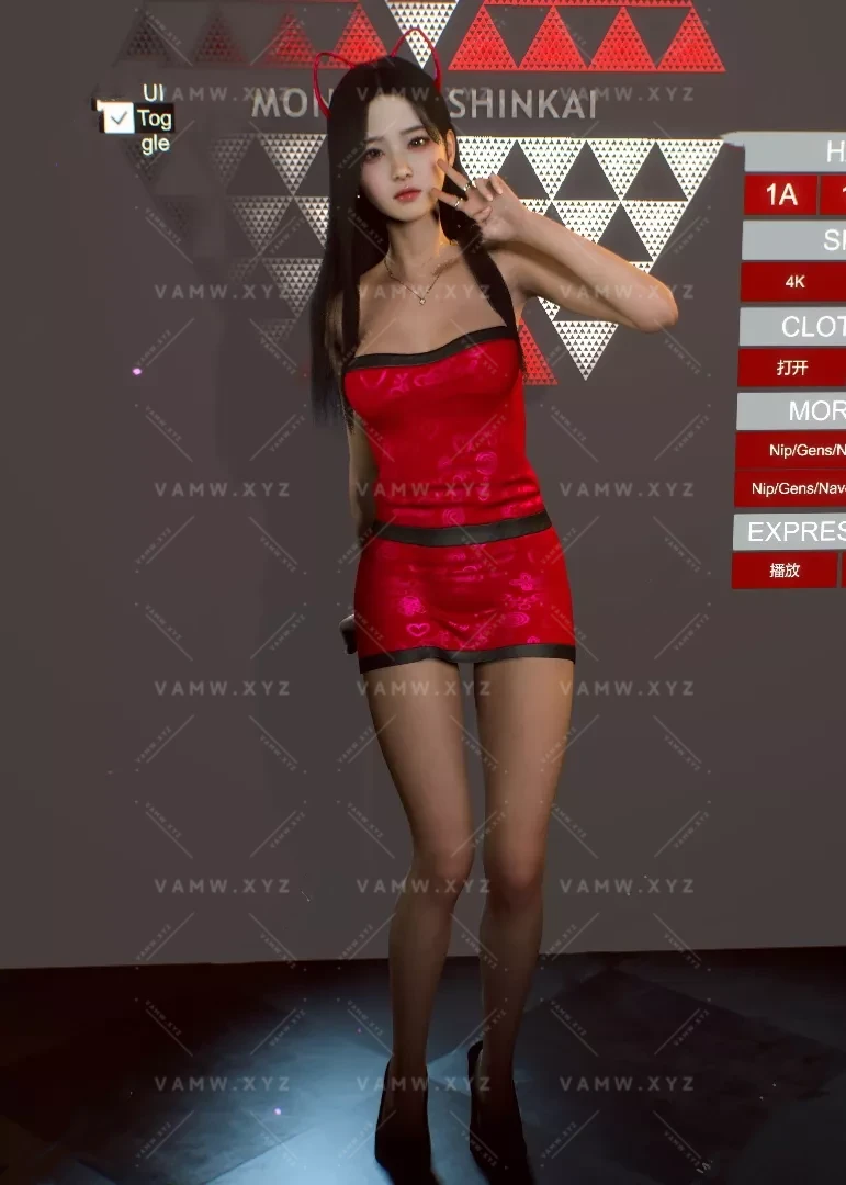 [VAM人物Looks]真实女友游戏 MonsterShinkai.Rumi.2 - 3A资源站-3A资源站