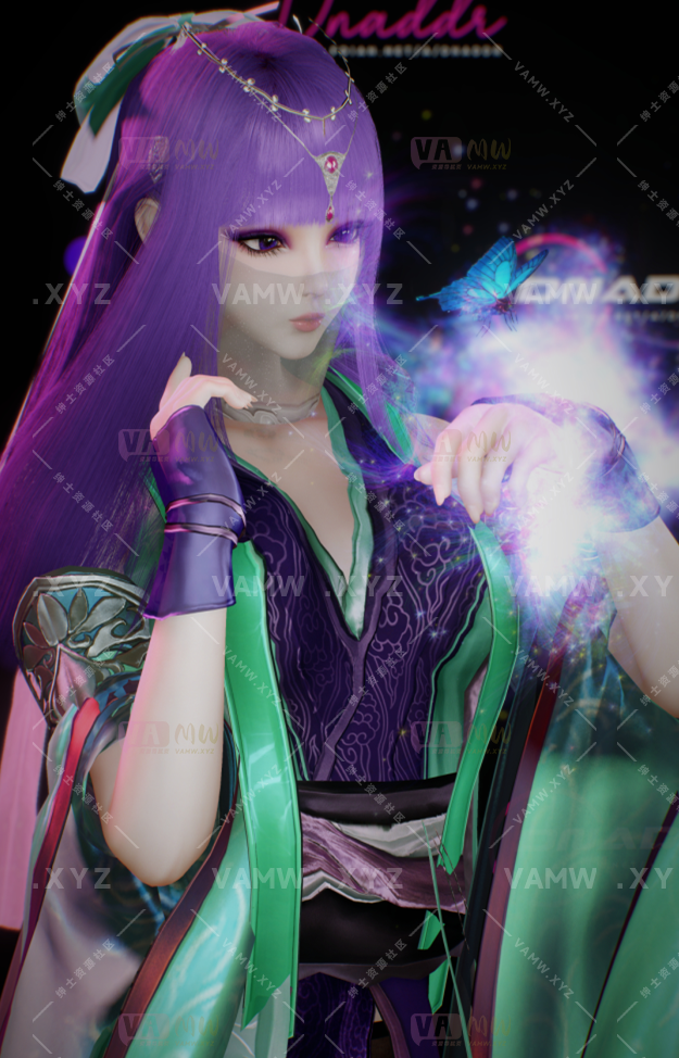 [VAM人物Looks]真实女友游戏 Dnaddr.倩儿_Coser_AFD - 3A资源站-3A资源站