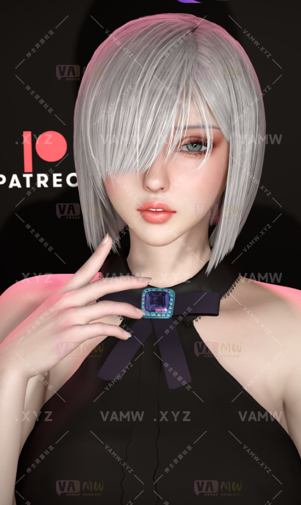 [VAM人物Looks]真实女友游戏 Dnaddr.Fiona_AFD菲奥娜 - 3A资源站-3A资源站