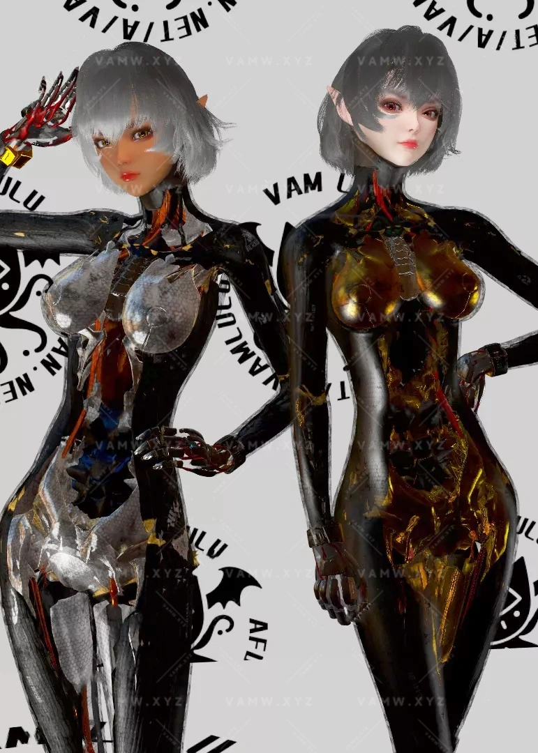 [VAM人物Looks]真实女友游戏 lulu.索菲亚-双子星.1 - 3A资源站-3A资源站