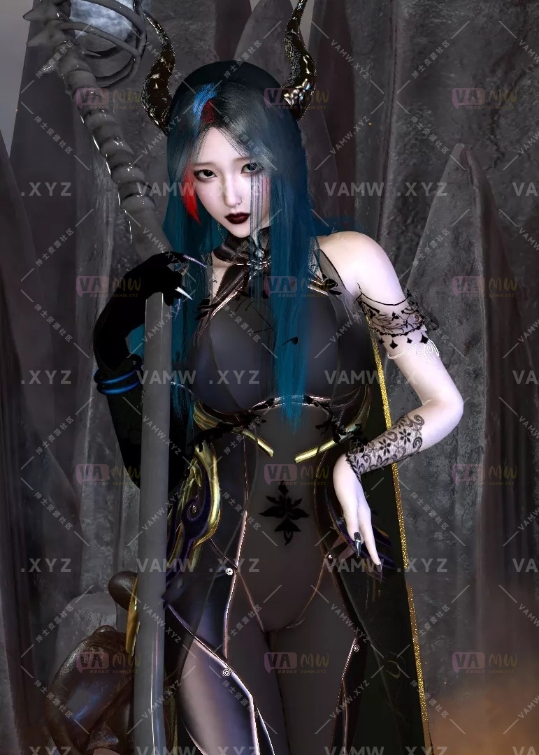 [VAM人物Looks]真实女友游戏 lelesmile.收割之神.1 - 3A资源站-3A资源站