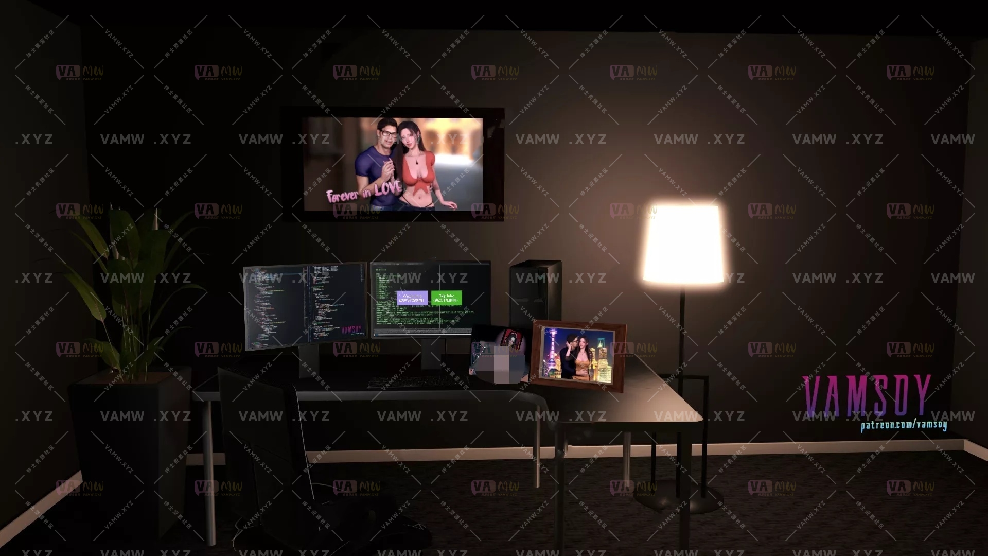 [VAM场景scene]真实女友游戏 VAMSOY.SpyCAM_by_VAMSOY_v2.1 - 3A资源站-3A资源站
