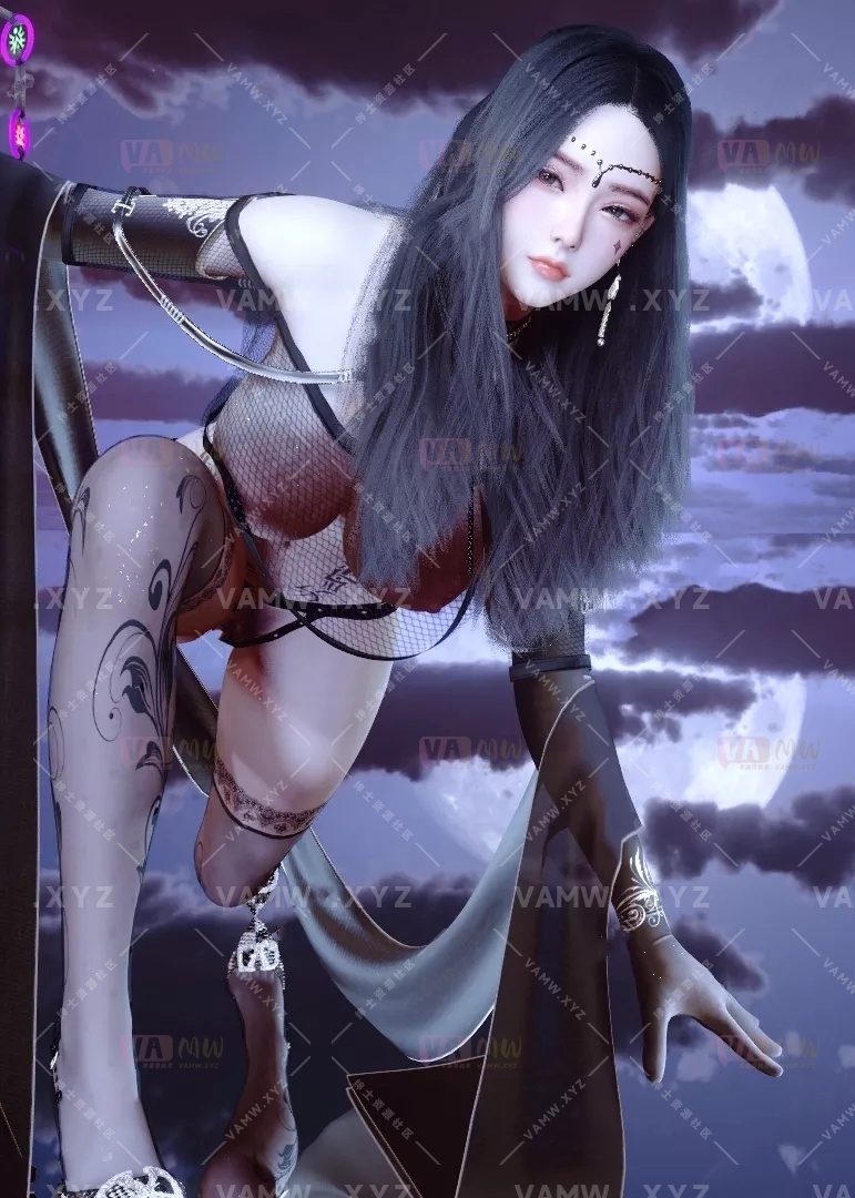 [VAM人物Looks]真实女友游戏 SS.露娜Luna.1 - 3A资源站-3A资源站