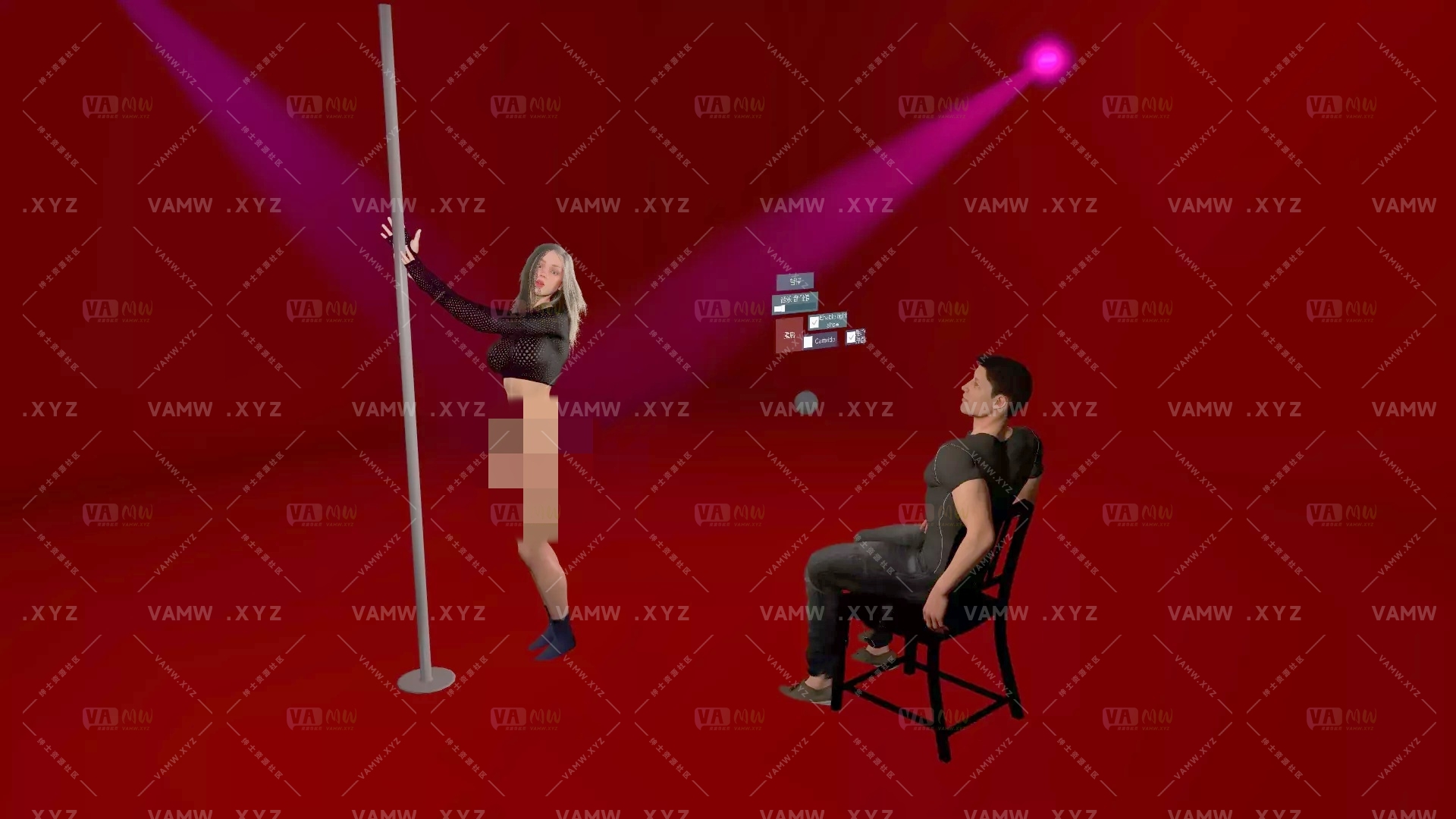 [VAM场景scene]真实女友游戏 VirtAmateur.Scene_80_Madison's_Private_Dance.2 - 3A资源站-3A资源站