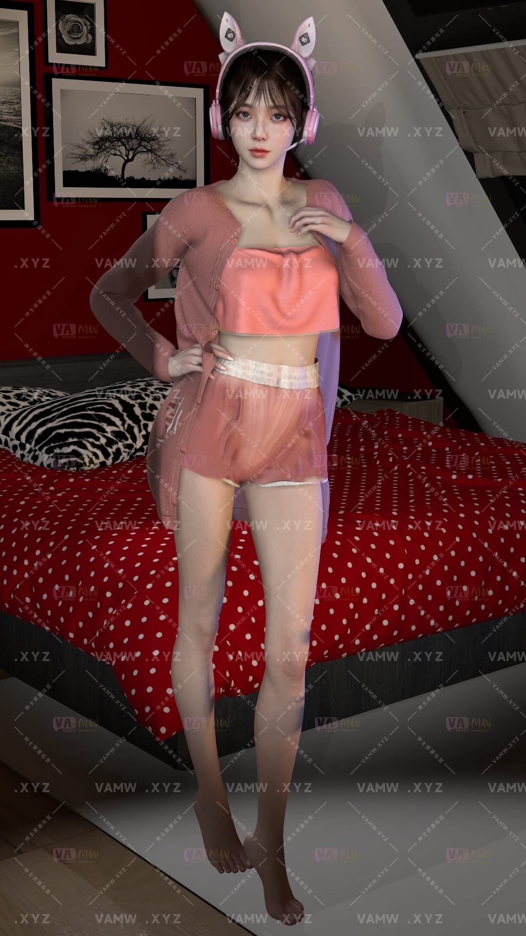 [VAM人物Looks]真实女友游戏 hdzjoy.玲.2.var - 3A资源站-3A资源站