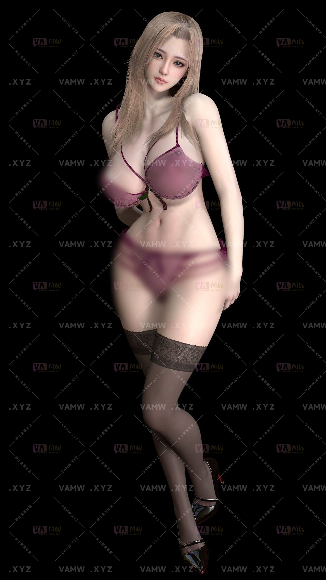 [VAM人物Looks]真实女友游戏 QFeng.meihao.1.var - 3A资源站-3A资源站