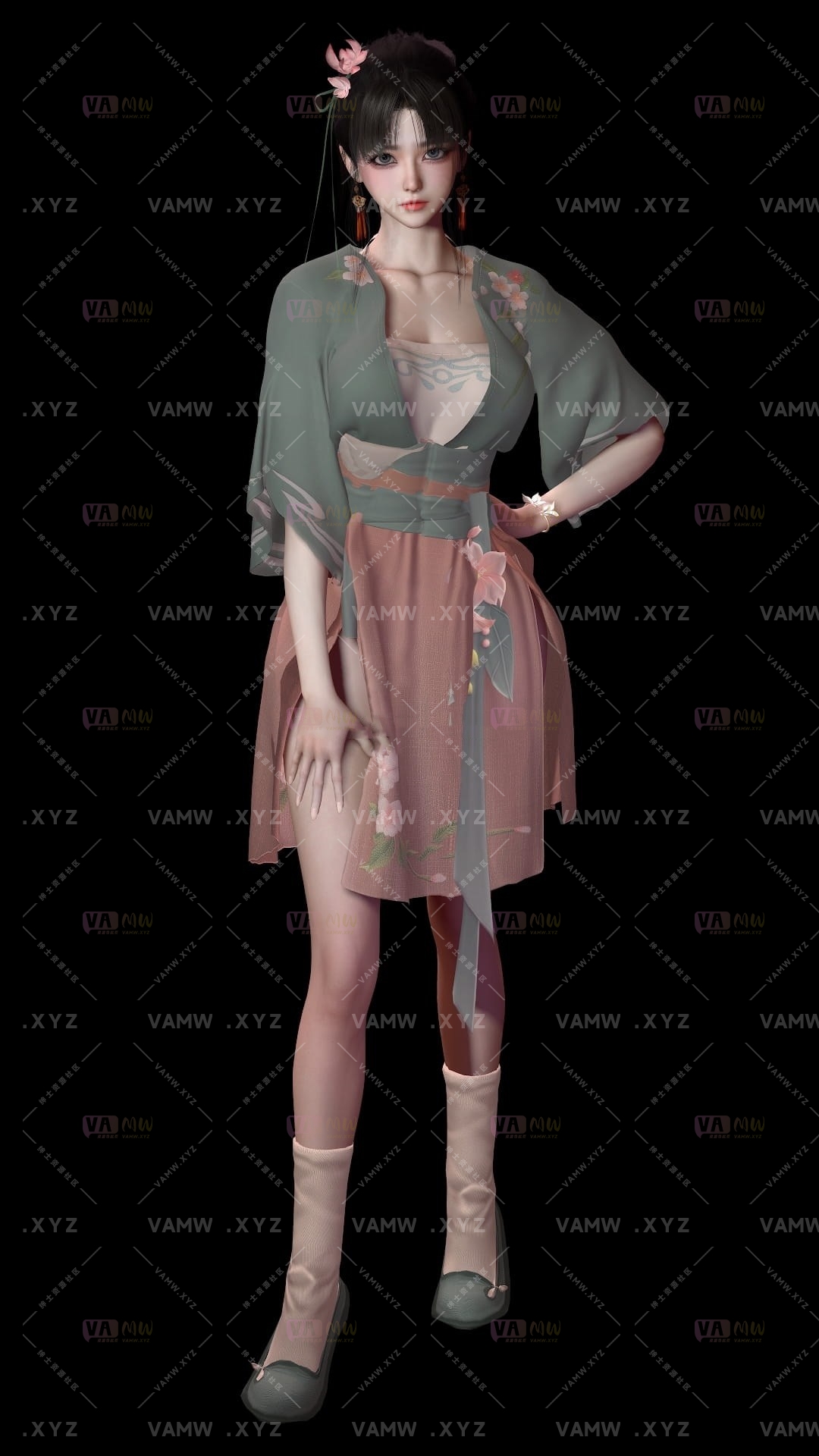 [VAM人物Looks]真实女友游戏 levtian.赵灵儿v3.1.var - 3A资源站-3A资源站