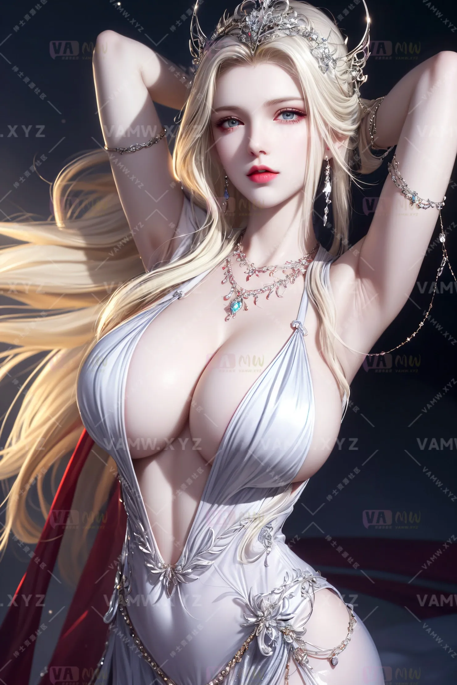 [AI绘图AIpainting]波塞西红发皮衣 HD112P+105 MB ai20241026185314009-VAM资源