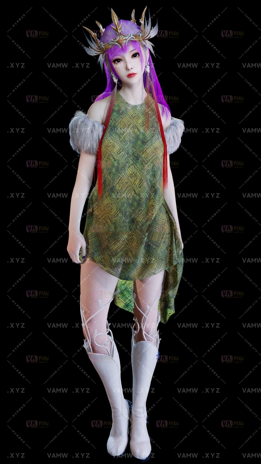 [VAM人物Looks]真实女友游戏 hdzjoy.鹿.2.var - 3A资源站-3A资源站