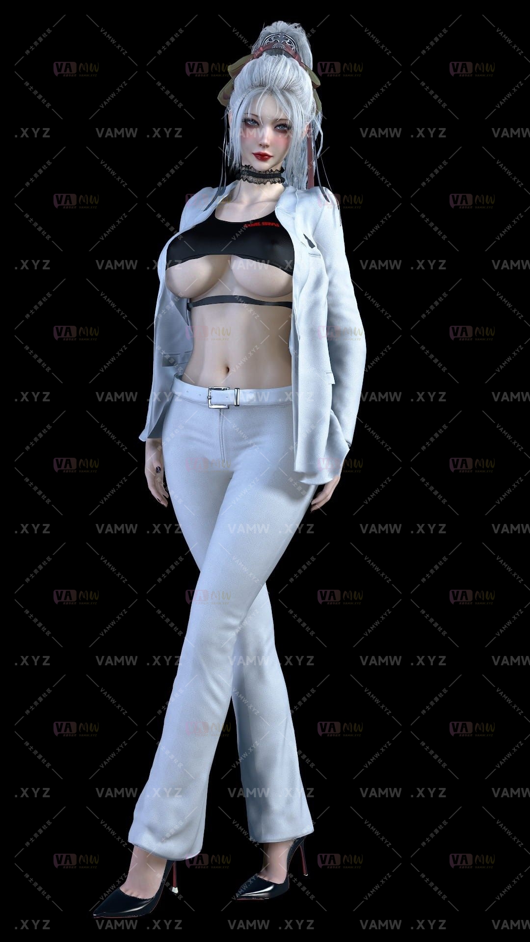 [VAM人物Looks]真实女友游戏 TSX.白蔷薇.2.var - 3A资源站-3A资源站