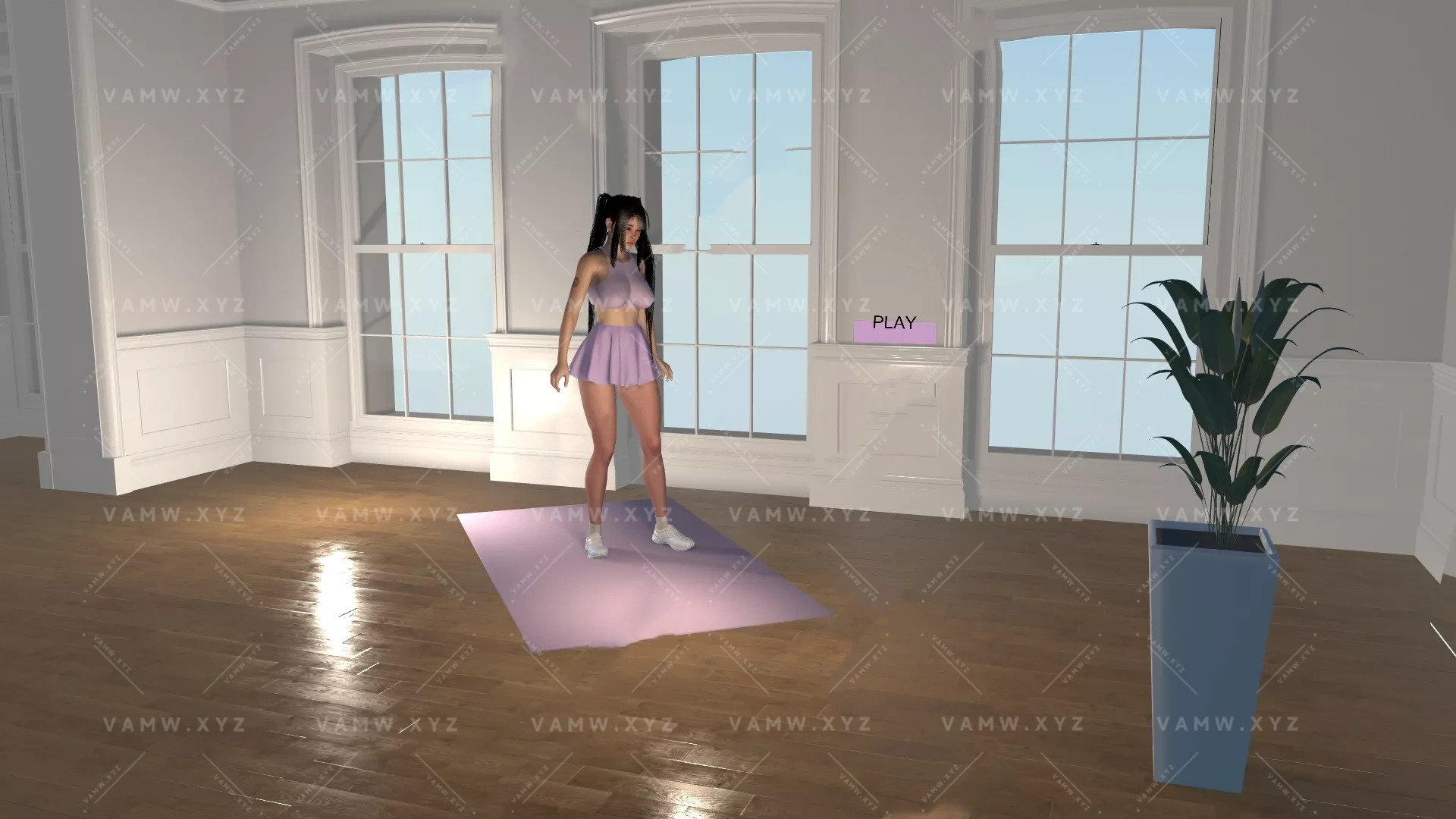 [VAM场景scene]真实女友游戏 KittyMocap.KM443_Booty_Workout_.1.var - 3A资源站-3A资源站