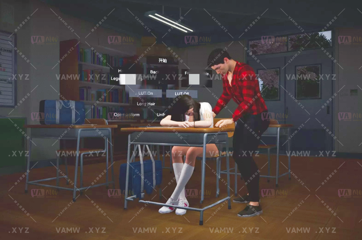 [VAM场景scene]真实女友游戏Annubis.My_stepsister_stayed_late_after_lectures_in_the_auditorium_VIP.1 - 3A资源站-3A资源站