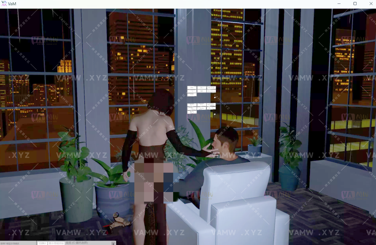 [VAM场景scene]真实女友游戏 Azur.A_passionate_night_with_Jill.1 - 3A资源站-3A资源站