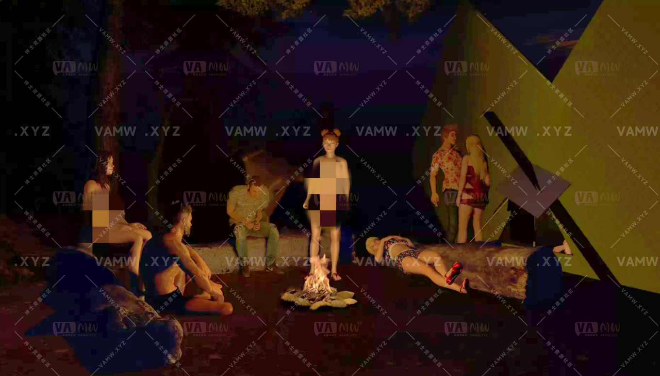 [VAM场景scene]真实女友游戏 VAMFantasy.in_the_tent.3 - 3A资源站-3A资源站