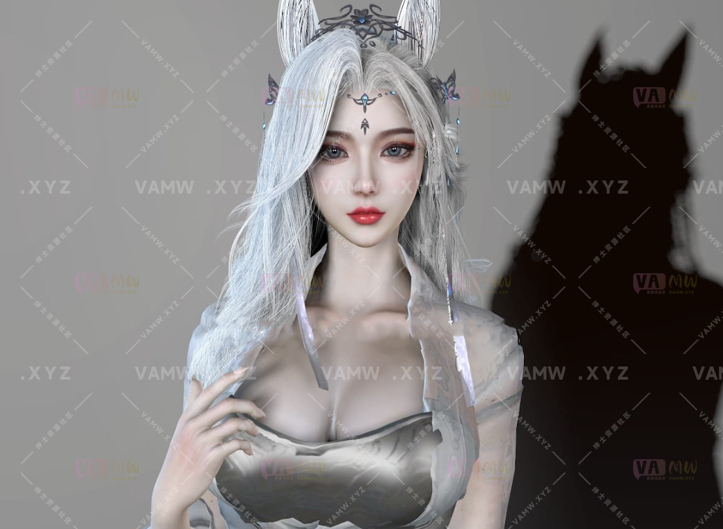 [VAM人物Looks]真实女友游戏 HMZ.小狐仙.1.var - 3A资源站-3A资源站