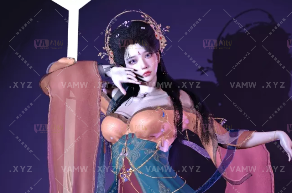 [VAM人物Looks]真实女友游戏 未知.敦煌飞仙.1.var - 3A资源站-3A资源站