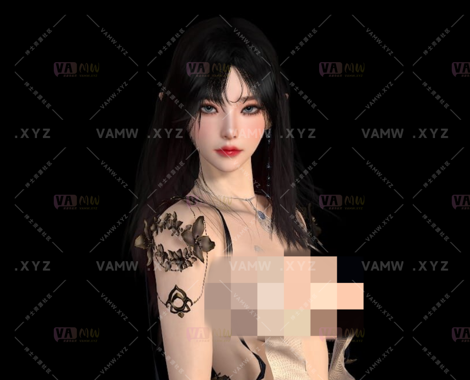 [VAM人物Looks]真实女友游戏 Luui.狸白.1.var - 3A资源站-3A资源站