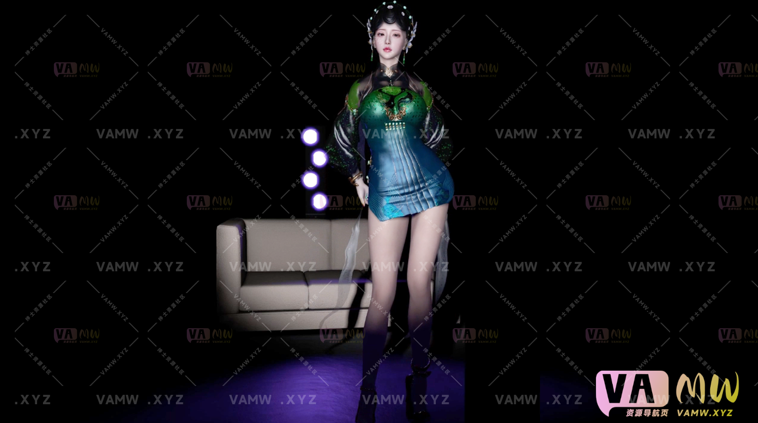 [大片Videos] 古风美女快乐瑶 10'03 - 3A资源站-3A资源站