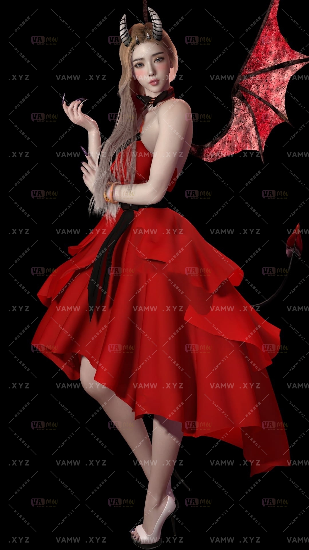 [VAM人物Looks]真实女友游戏 levtian.小恶魔.1.var - 3A资源站-3A资源站