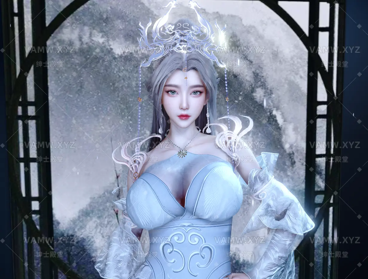 [VAM人物Looks]真实女友游戏 古风美女 凤灵儿 yangyang.Feng_Linger.1.var - 3A资源站-3A资源站
