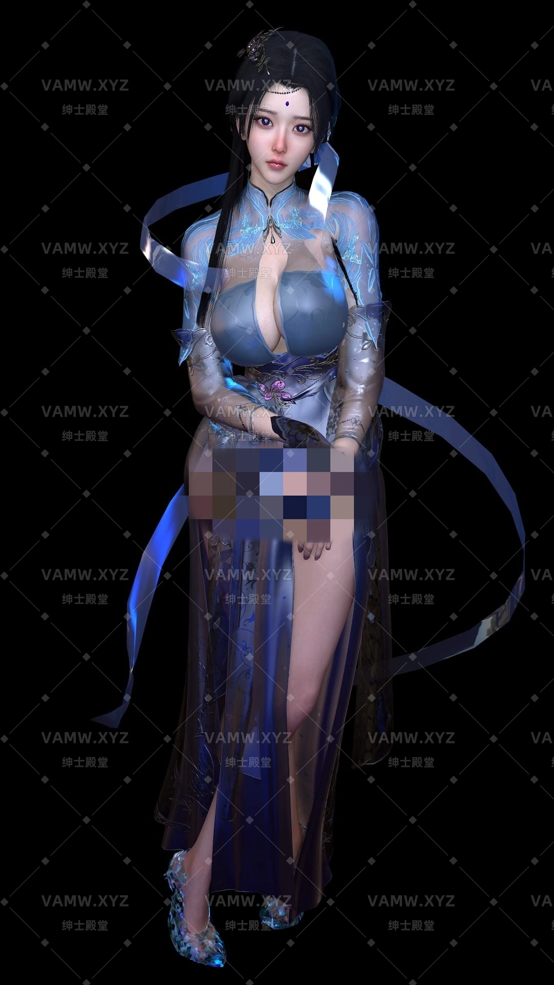 [VAM人物Looks]真实女友游戏 Menxing-QAQ.蓝.1.var - 3A资源站-3A资源站