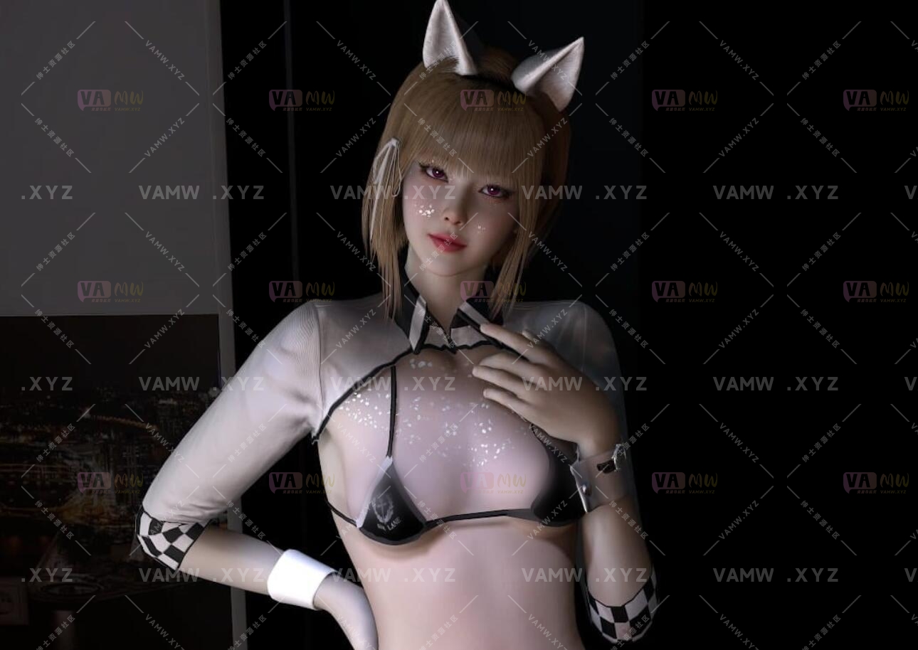 [VAM人物Looks]真实女友游戏 Fantasia3DArt.DE_F3A.1.var - 3A资源站-3A资源站