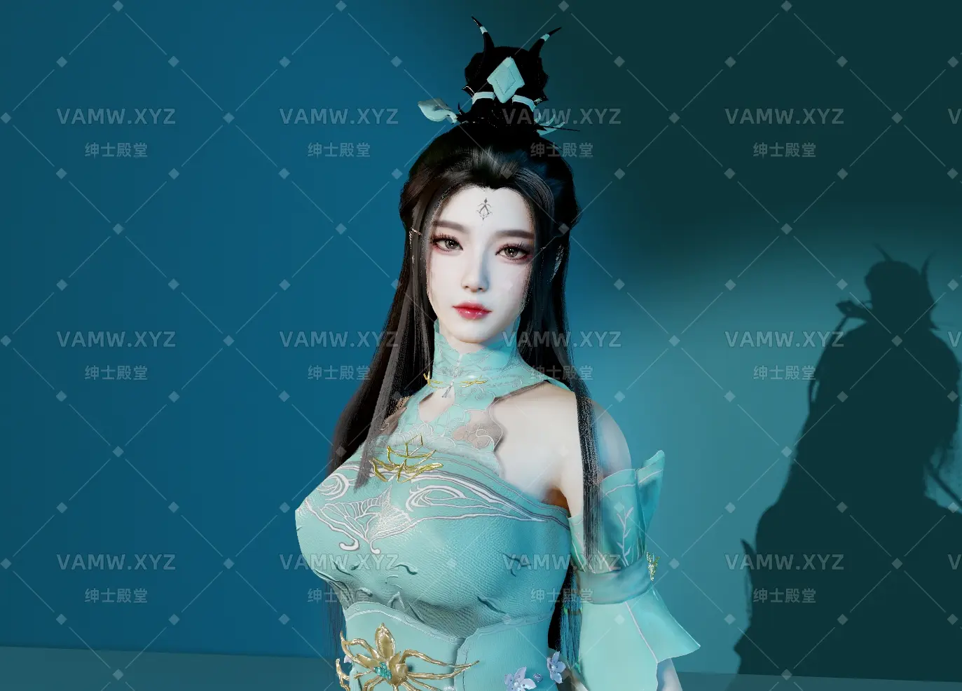 [VAM人物Looks]真实女友游戏 古风美女 未知.萧薰儿.1.var - 3A资源站-3A资源站