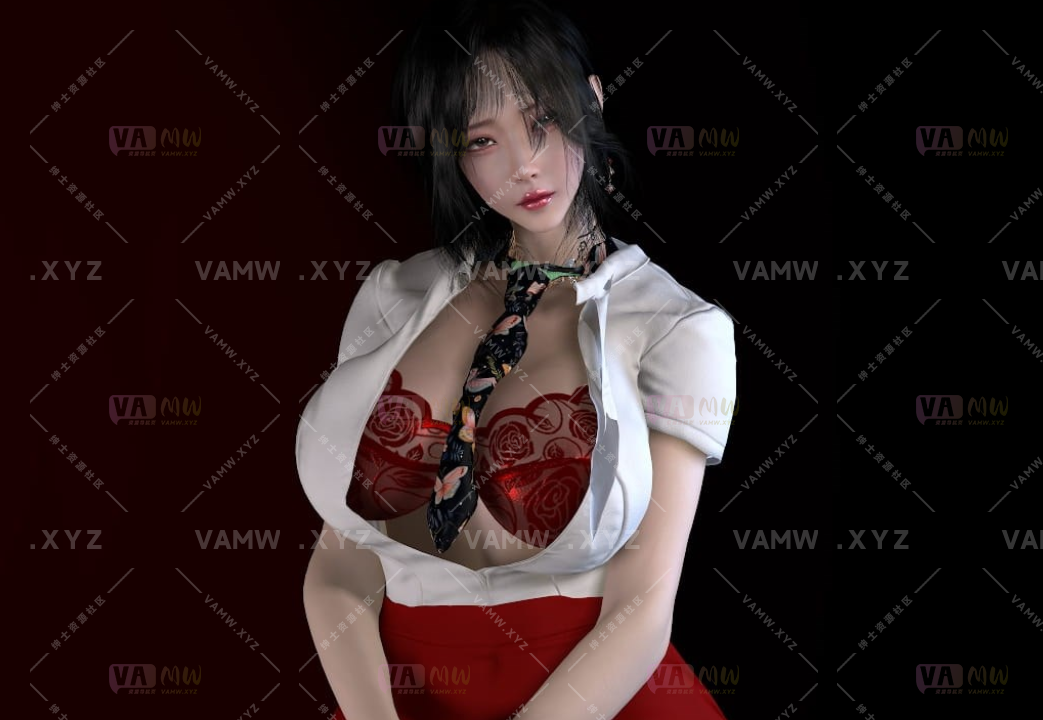 [VAM人物Looks]真实女友游戏 DXR.秦冰.1.var - 3A资源站-3A资源站