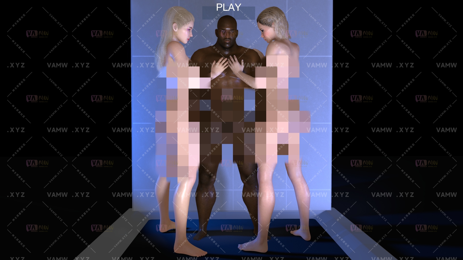 [VAM场景scene]真实女友游戏 KittyMocap.KM434_Threesome_in_the_Shower.1.var - 3A资源站-3A资源站