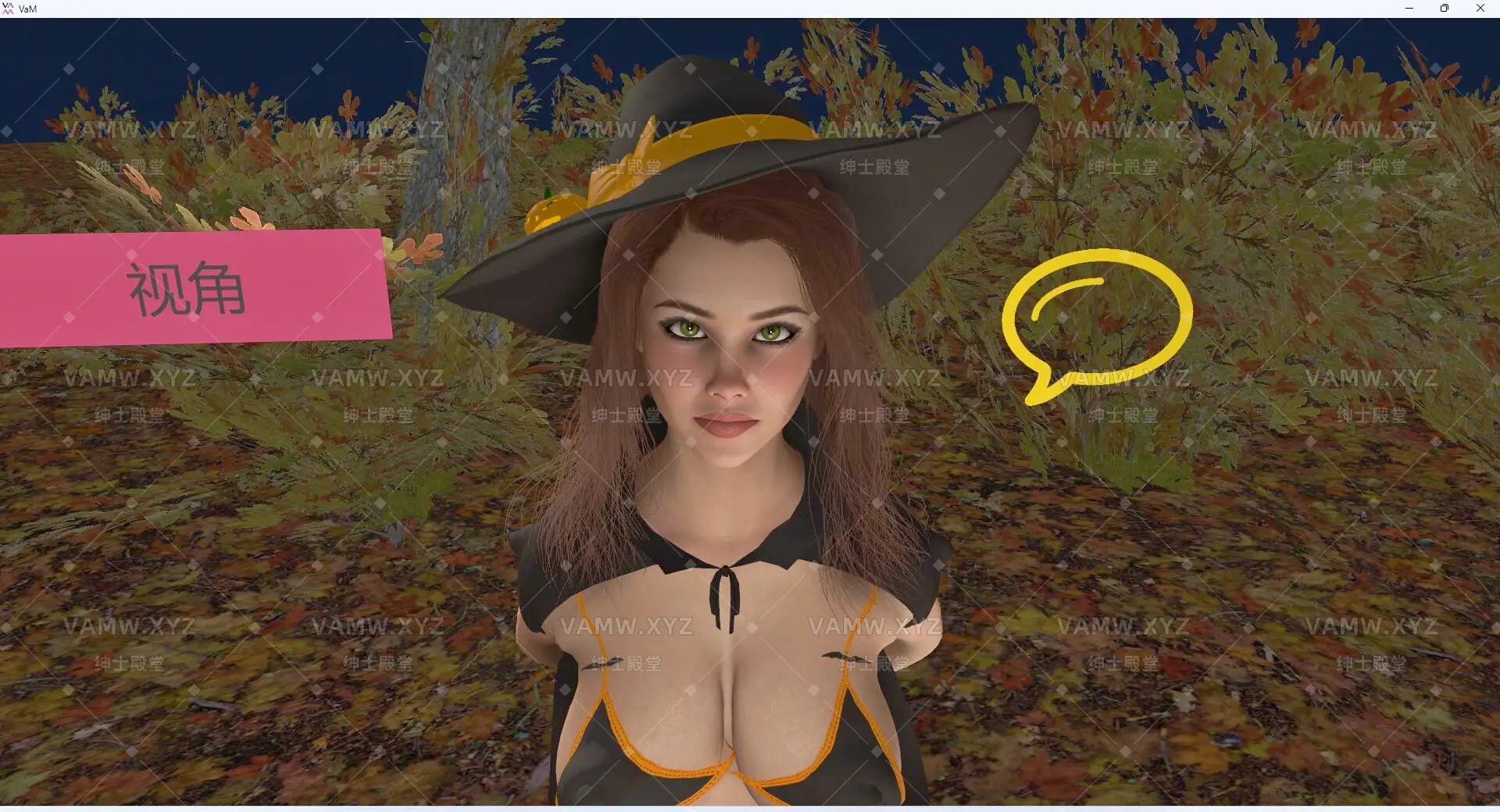 [VAM场景scene]真实女友游戏 汉化Halloween_Magic_Extended_4&万圣节魔幻_扩展版 - 3A资源站-3A资源站