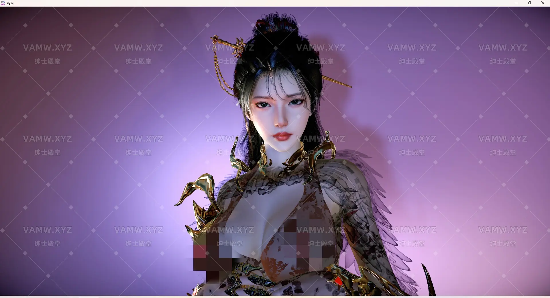 [VAM人物Looks]真实女友游戏 古风御姐 qiaqia.shenjun.1 - 3A资源站-3A资源站