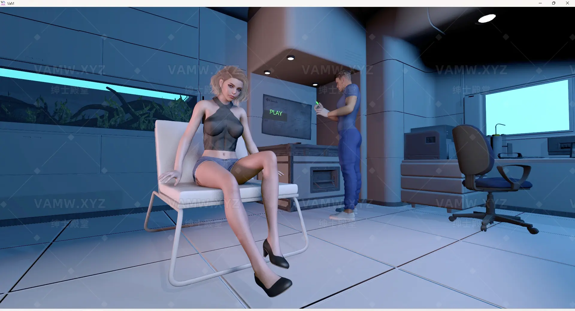 [VAM场景scene]真实女友游戏 KittyMocap.KM450_Giantess_growth_injection.1 - 3A资源站-3A资源站