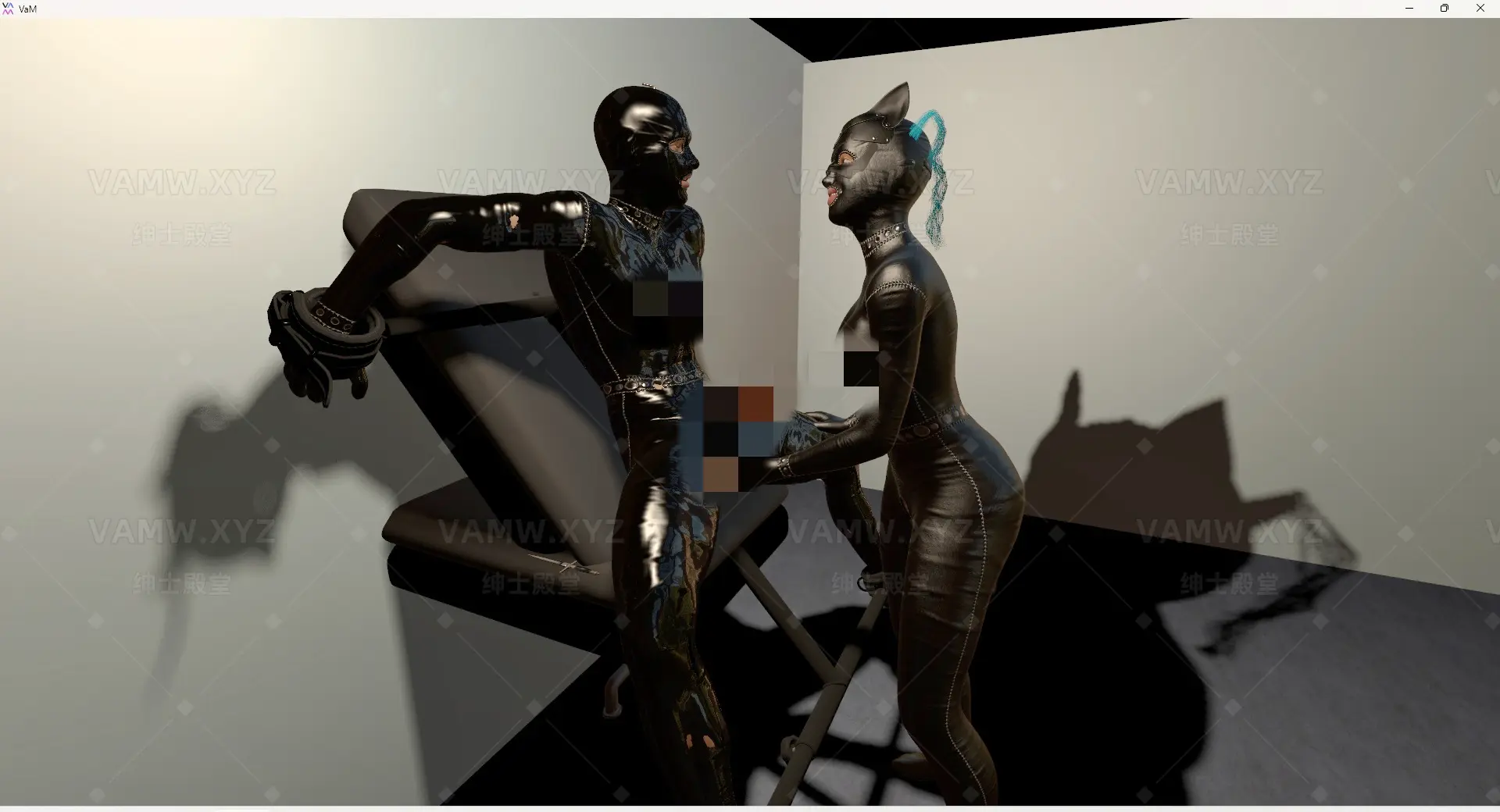 [VAM场景scene]真实女友游戏 ILAFVB.Pain_Slave_X_-_CBT_Leather_Major.1 - 3A资源站-3A资源站