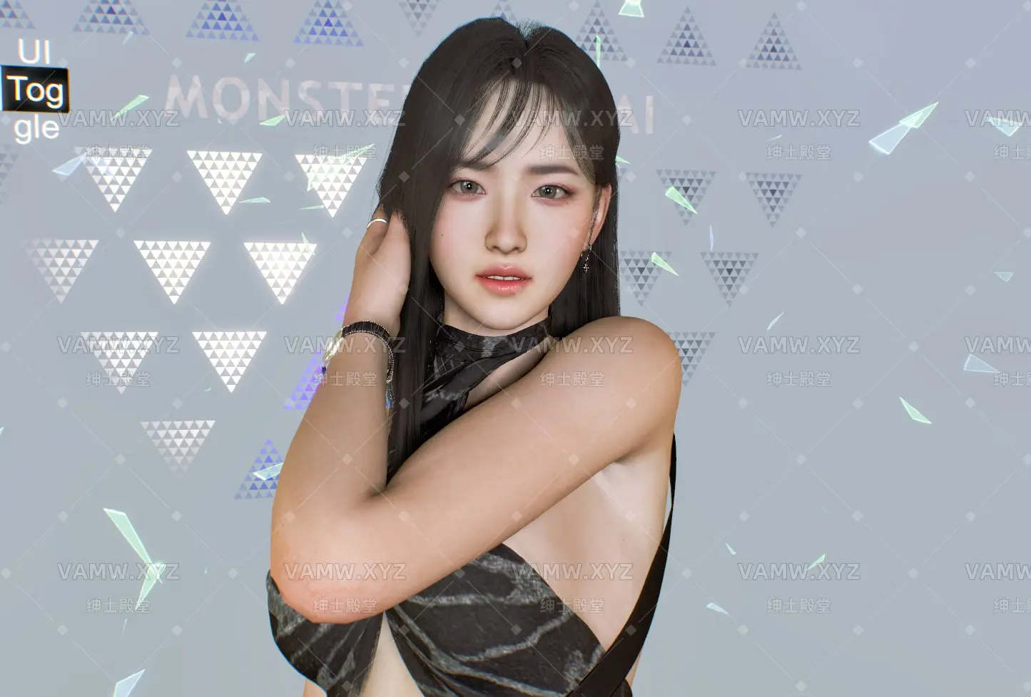 [VAM人物Looks]真实女友游戏 现代都市OL MonsterShinkai.Jiha.1.var - 3A资源站-3A资源站