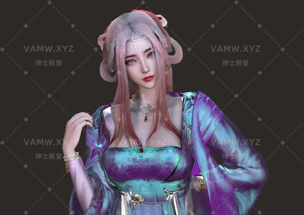 [VAM人物Looks]真实女友游戏 古风 未知.春神.1.var - 3A资源站-3A资源站