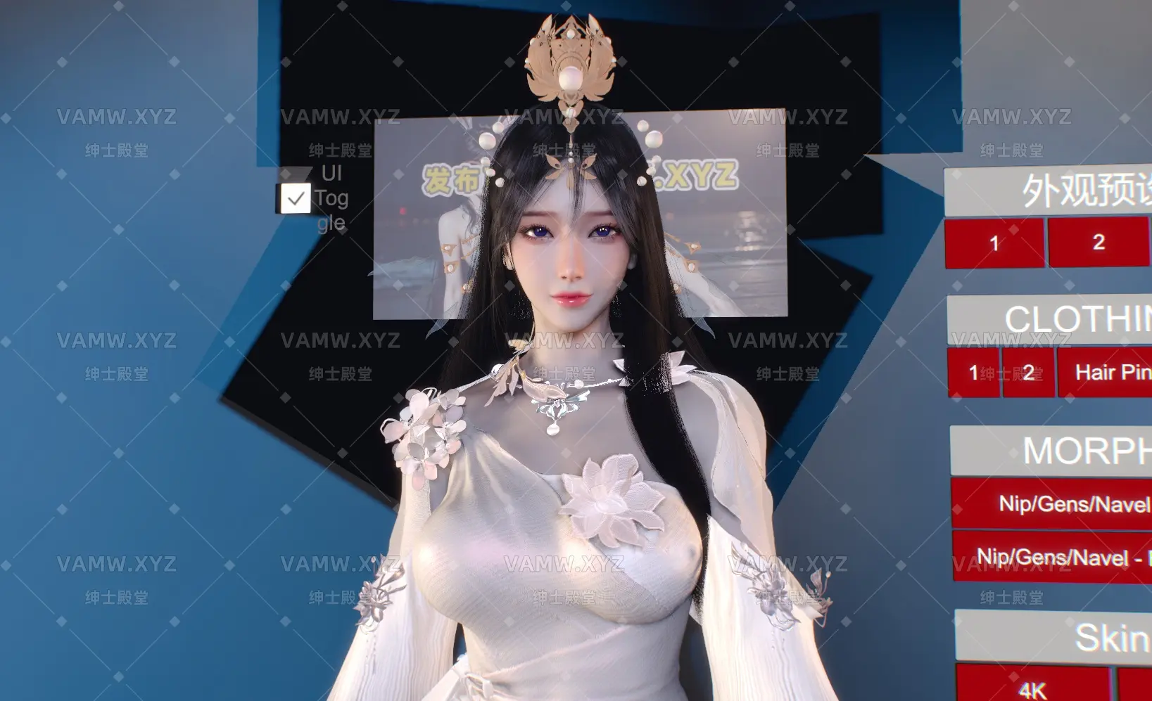 [VAM人物Looks]真实女友游戏 古风武侠美女 未知.小狐仙.1 - 3A资源站-3A资源站