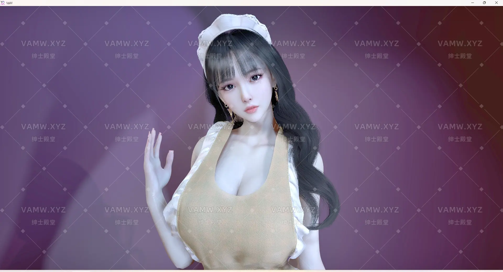 [VAM人物Looks]真实女友游戏 可爱女仆 Ji_Bo.Maid_Yiyi.1 - 3A资源站-3A资源站