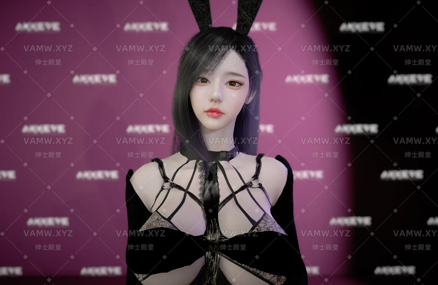[VAM人物Looks]真实女友游戏 现代都市 兔女郎 AKKEVE.Yeon_Hee.1.var - 3A资源站-3A资源站