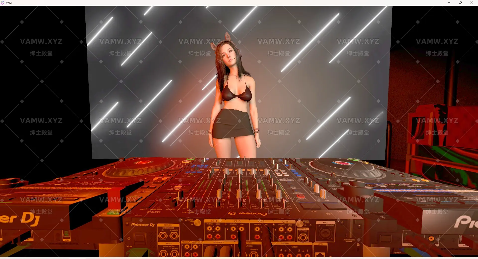 [VAM场景scene]真实女友游戏 PrimeMocap.DJ_Girl.1 - 3A资源站-3A资源站