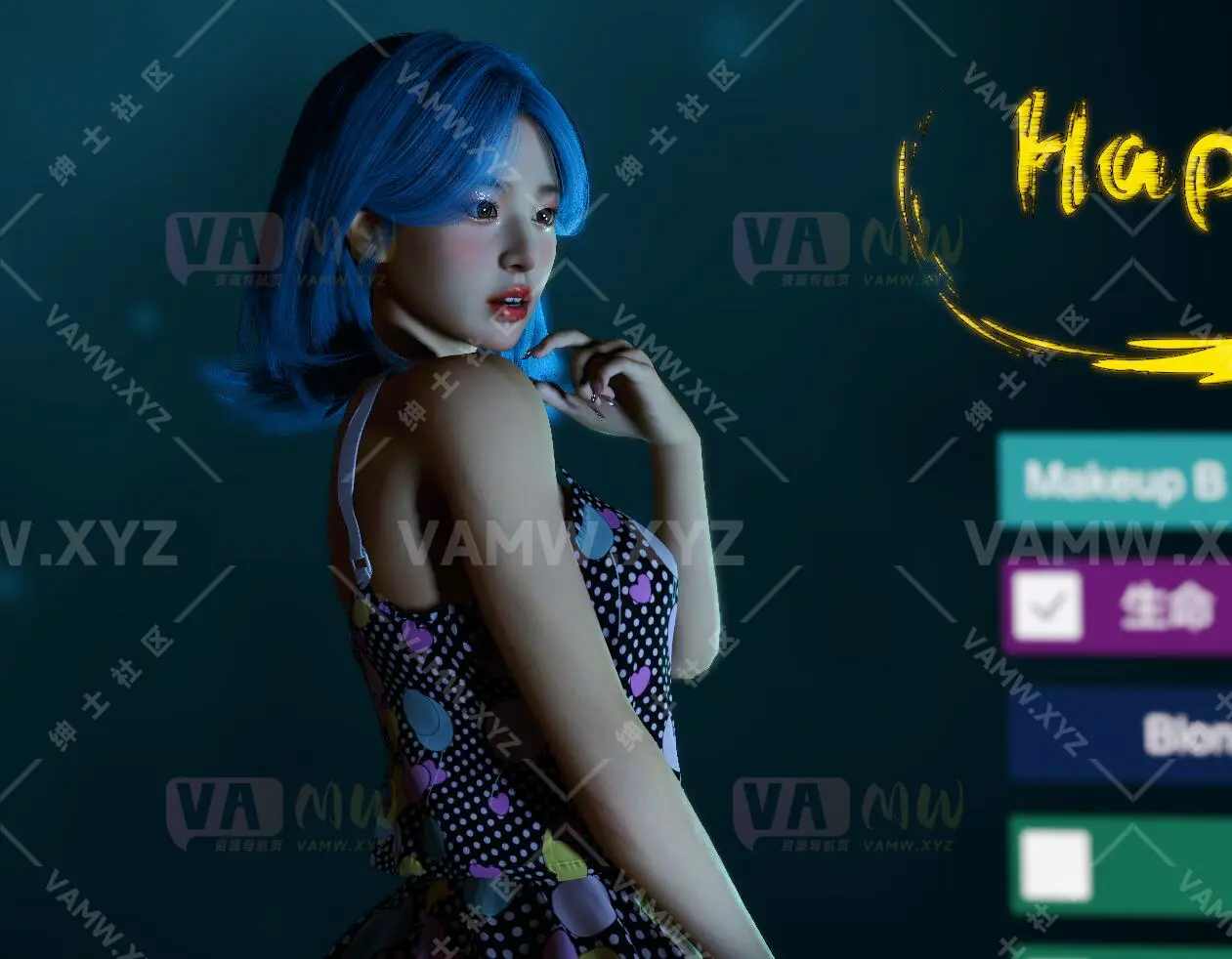 [VAM人物Looks]真实女友游戏 vamhappy.H029.1-VAM资源